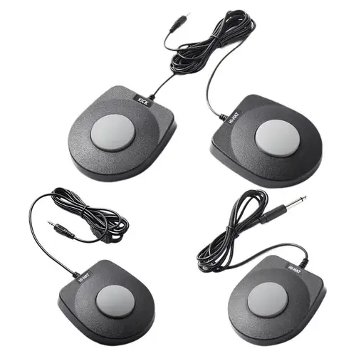 Imagen 2 del producto Pedal de sostenido compacto Pedal de batería Digital Universal Pedal de batería electrónica para pianos digitales de tambor teclados de órgano electrónico