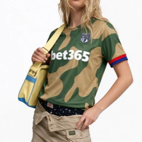 26/27 Stoke City Season Football Jersey Short Sleeve Unisex Fan Training Sports Top