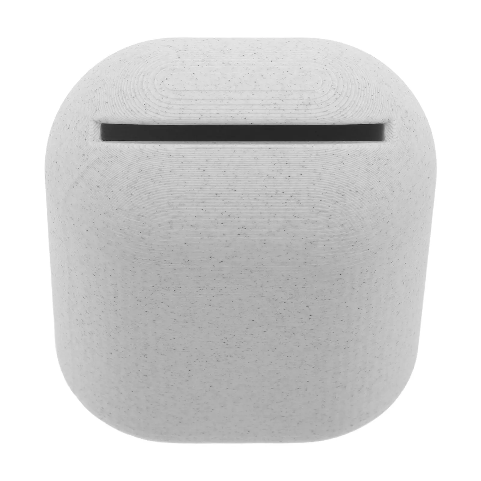 Blade Bank Disposal Container Plastic Razor Blade Storage Case Safe Holder for Men Barber Shops Home Salon Travel White