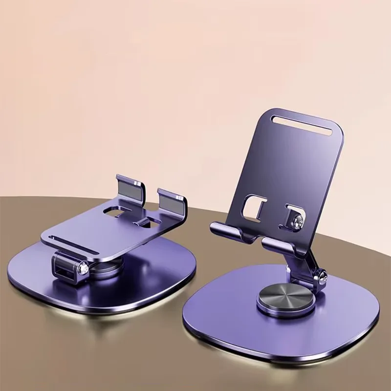 Olaf Rotating Table Cell Phone Holder Support Desktop Stand For iPad Samsung iPhone 15 14 13 Mobile Mount