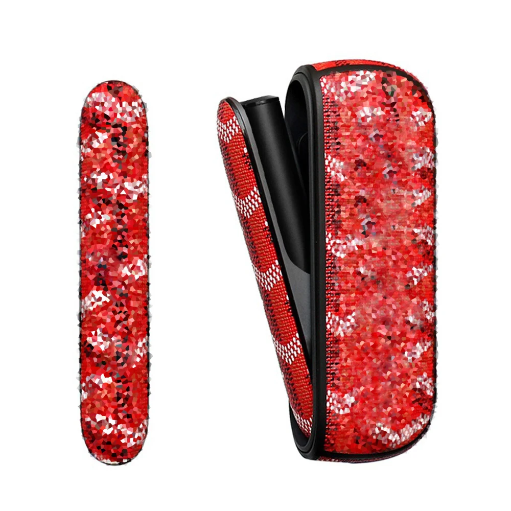 RUORUO 2 IN 1 Seitenabdeckung + Hülle für IQOS ILLUMA Schutzhülle aus Leder für IQOS ILLUMA I Hüllenzubehör
