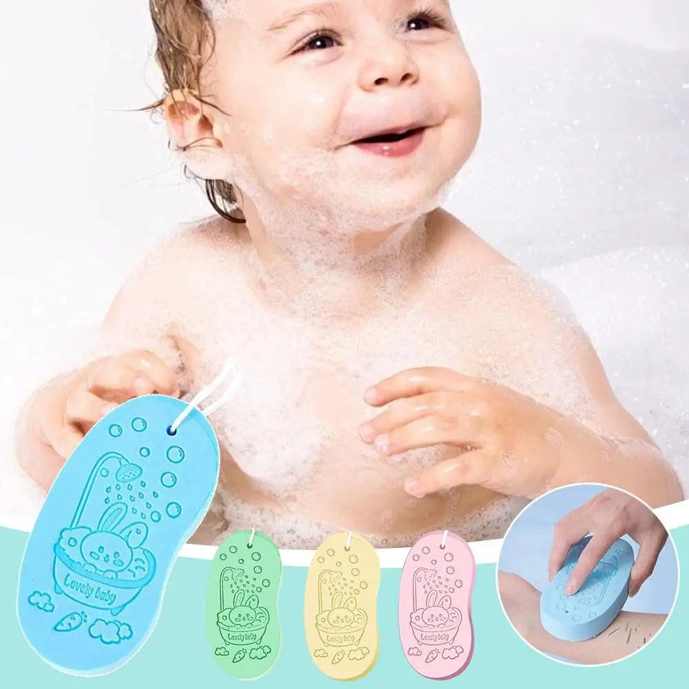 Body Scrubber Bath Sponge Removes Dead Skin Bathing Exfoliating Scrub Sponge Shower Brush For Baby Body Cleaning Scrub Mitt Z7I1