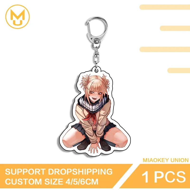 Fashion Himiko Toga Amusing Waifu Exquisite Attractive Double Sided Acrylic Keyring Luxury Hot Selling Fashion Accessories