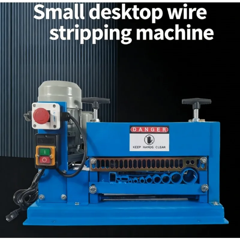 Automatic 220V Copper Wire Stripping Machine Scrap Cable Stripper Electric Recycling Tool For Aluminum Wire Electrical Machinery