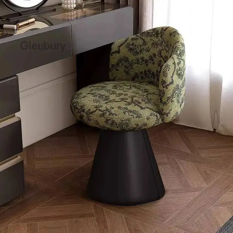 Retro Rotatable Stools Makeup Girls Bedroom Needed Homely Stools Medieval Casual Living Room Furniture Le Tabouret XYDZ