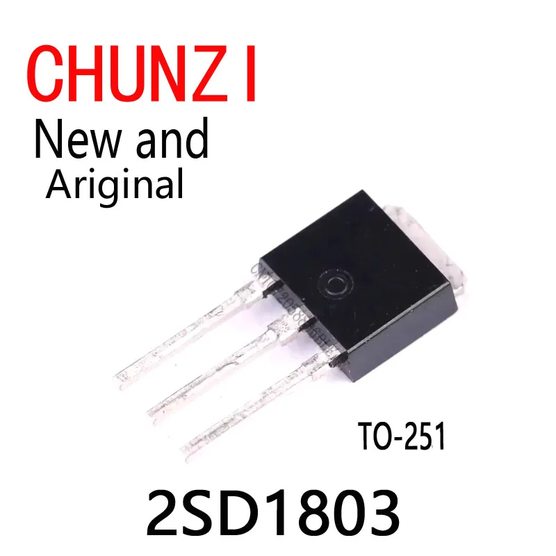 10pcs New and Original D1803 TO-251 2SD1803