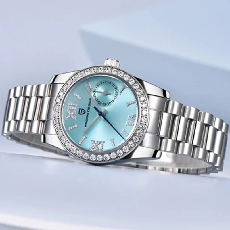 New PAGANI DESIGN 32mm Ladies Watch Elegant Luxury Quartz Waterproof Fashion Women Wristwatch view 4