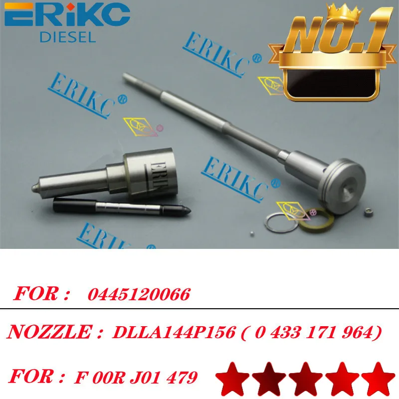 ERIKC 0445120066 Overhaul Kit Nozzle DLLA144P1565 0 433 171 964 Valve F00RJ01479 for VOLVO 04289311 04290986 20798114 0986435548