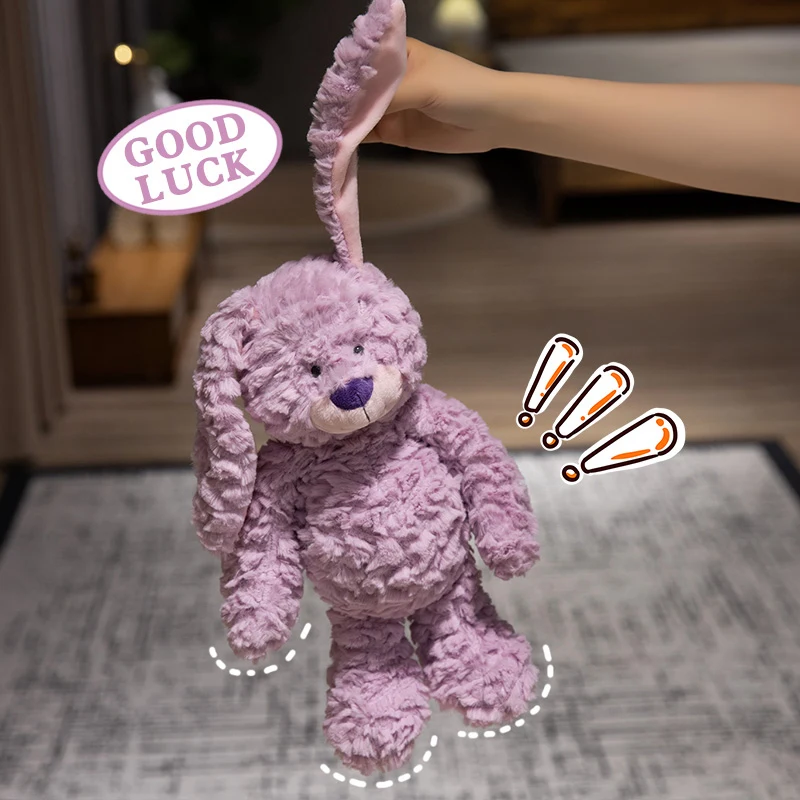 32CM Kawaii 만화 동물 봉제 인형 유니콘 오리 토끼 암소 인형 부드러운 봉제 채우기 진정 동반자 인형