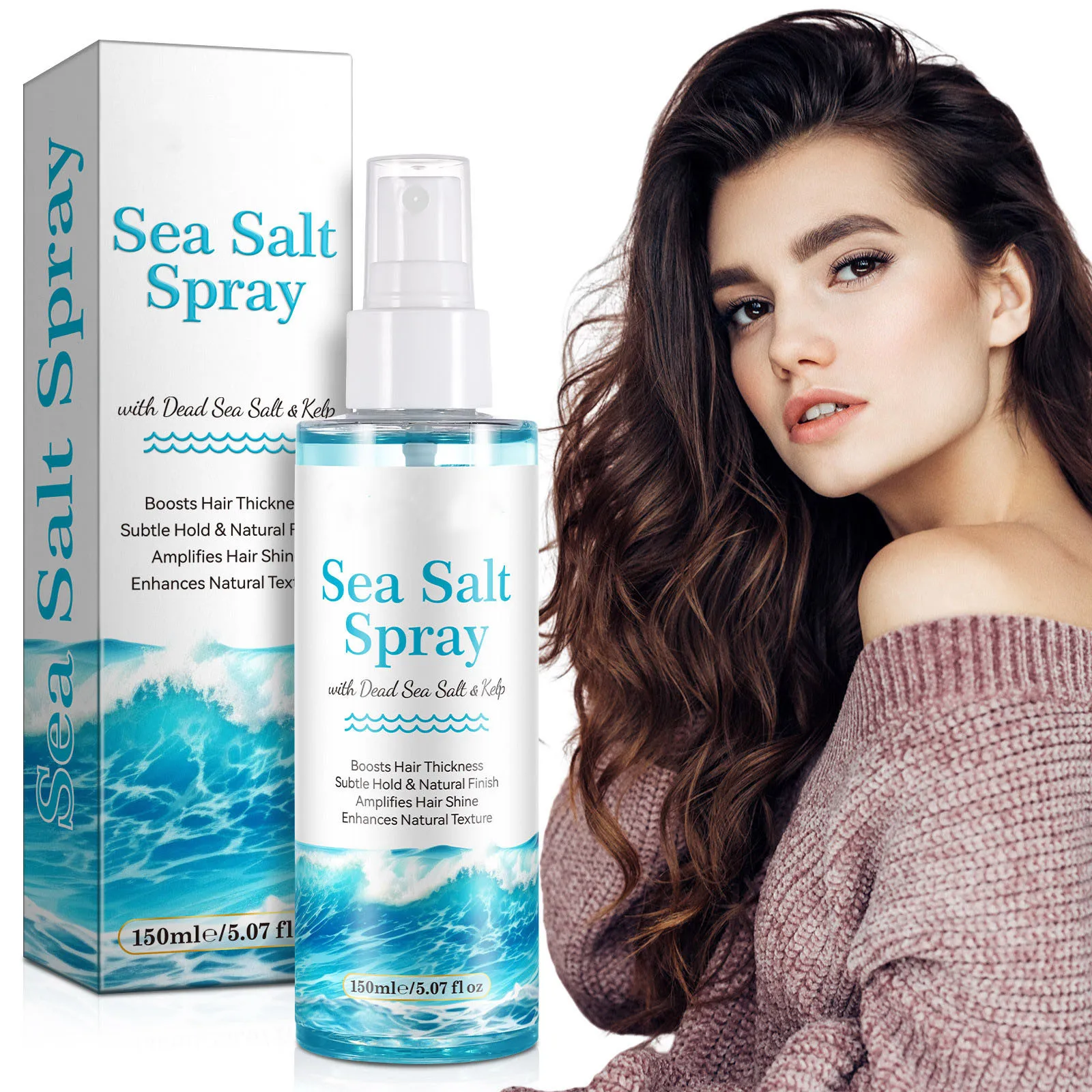 

1/2/5 шт. 2024 Новый спрей для укладки волос Seasalt, освежающий и текстурированный спрей для укладки волос, 150 мл