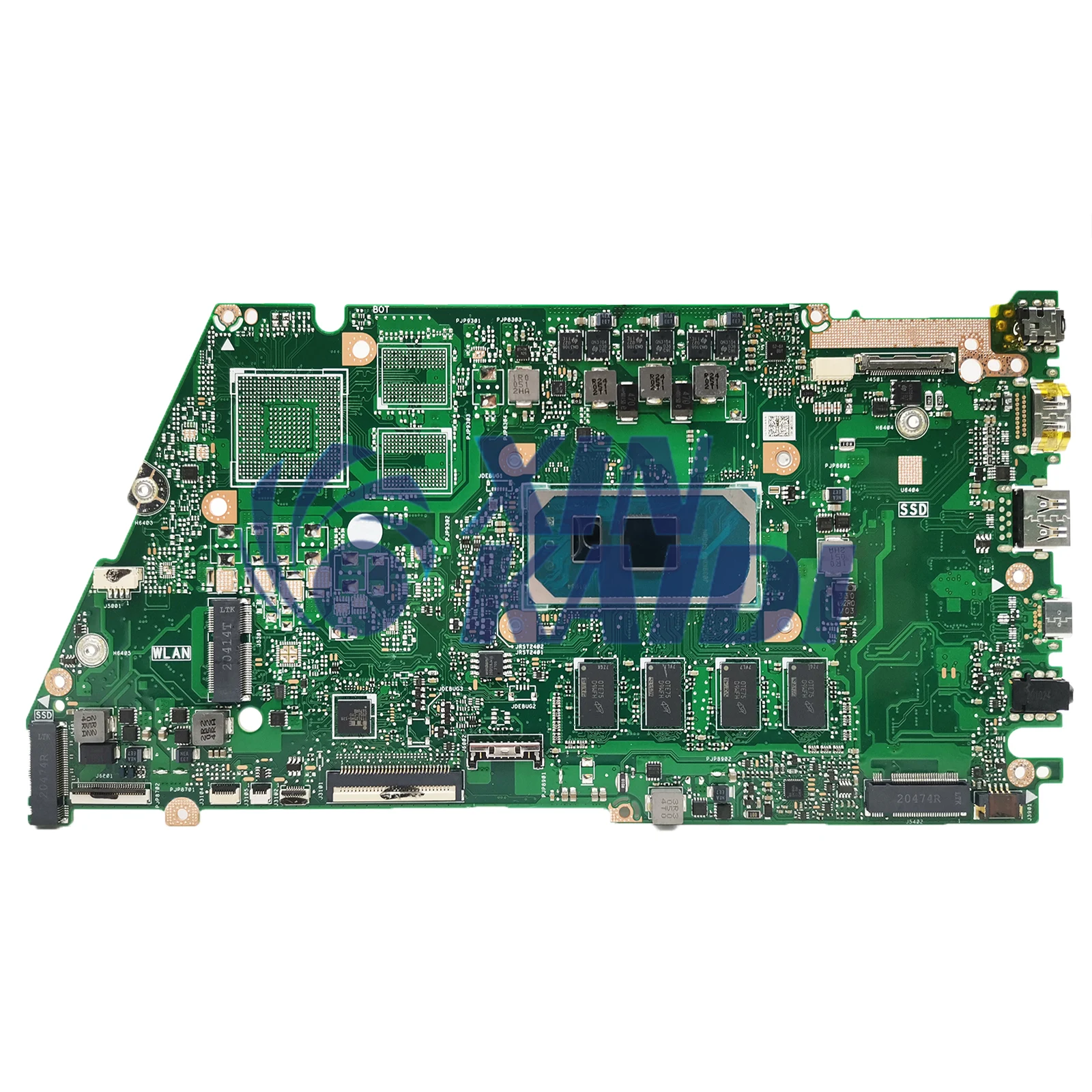 Computer Mainboard For ASUS X421JAY X521JA X521JAY X421JPY X421JFY  X421JQ X521JQ Laptop Motherboard I3 I5 I7 10th 4G 8G 16G RAM