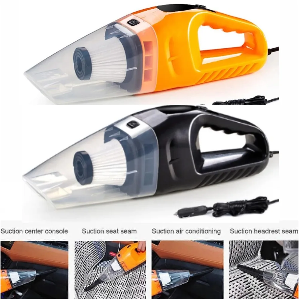 Multifunctional Wet Dry Clean Portable Wireless Vacuum Handheld Car Vacuum Cleaner Multi-nozzle Suction Heads Car Cleaning Tools