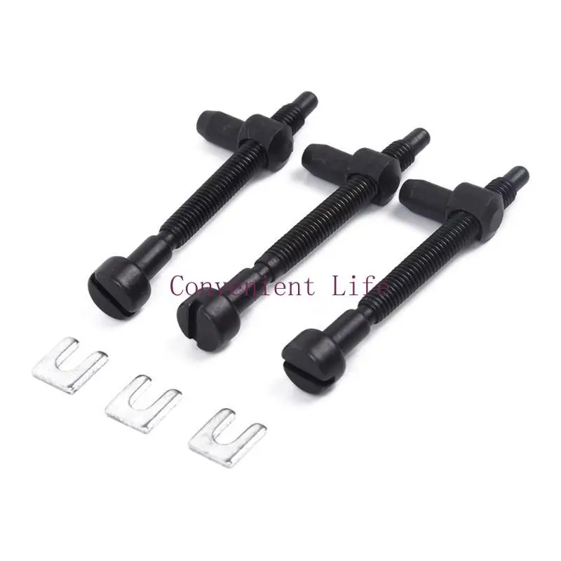 

L1EE 3 Pieces/set Chain Adjuster Tensioner Chainsaw Parts Accssories Metal Material Made Fitting for 42 44 50 51 51EPA 55 55