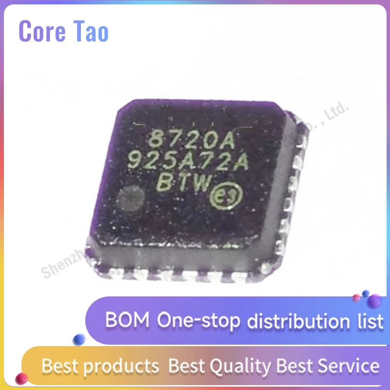 

1~5pcs/lot LAN8720A-CP-TR LAN8720A 8720A QFN-24 Ethernet IC chip