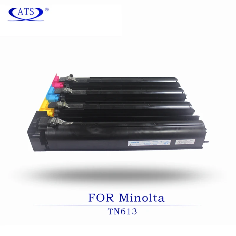 1PC TN613 BK690G CMY460G Toner Cartridge For Konica Minolta Bizhub BHC 452 552 652 C452 C552 C652 TN613C TN613M TN613Y TN613K