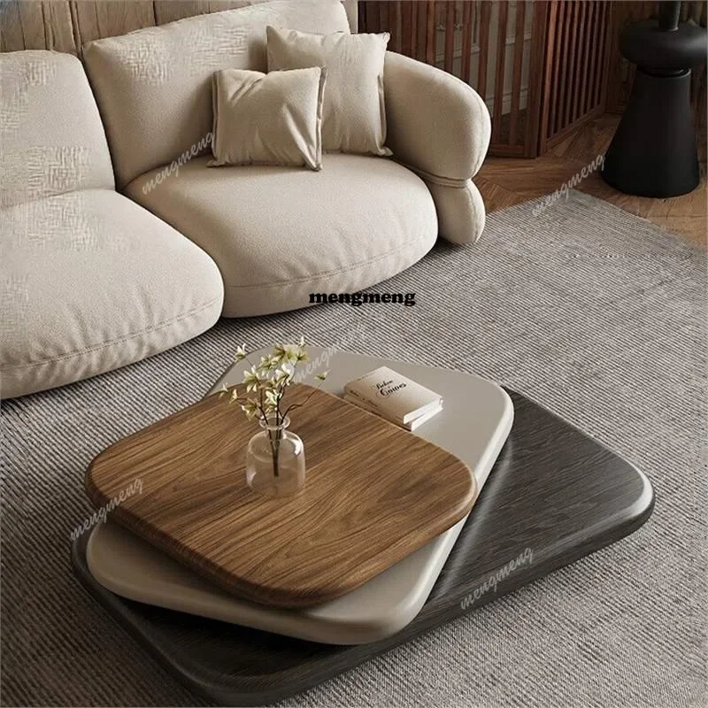 F182 Revolving coffee table villa Italian designer creative suspended large apartment tea table
