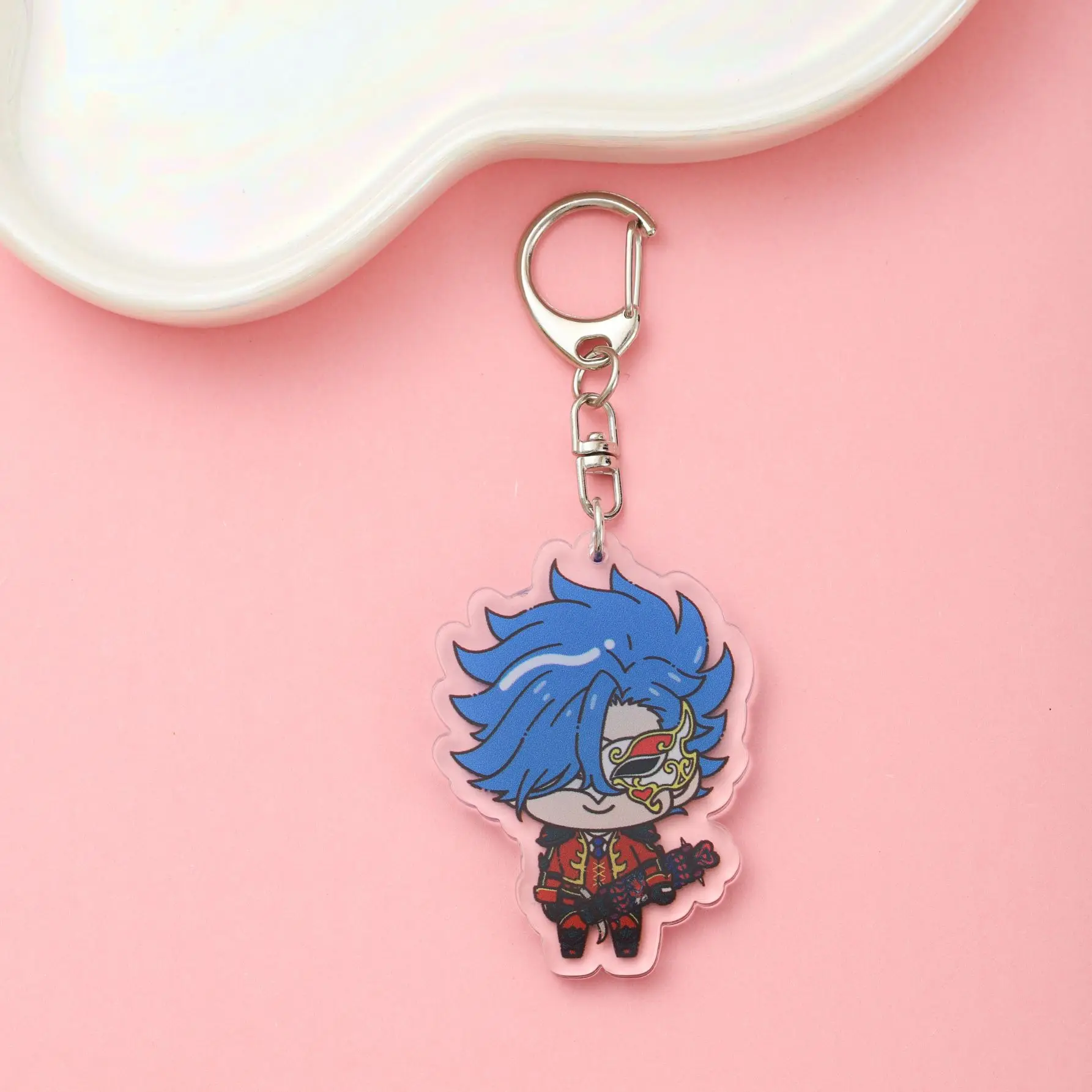 Anime Game SK8 the Infinity Skater Acrylic keychain accessaries Cartoon SK∞ funny Bag Pendant cute charm Keyring Friends Gifts