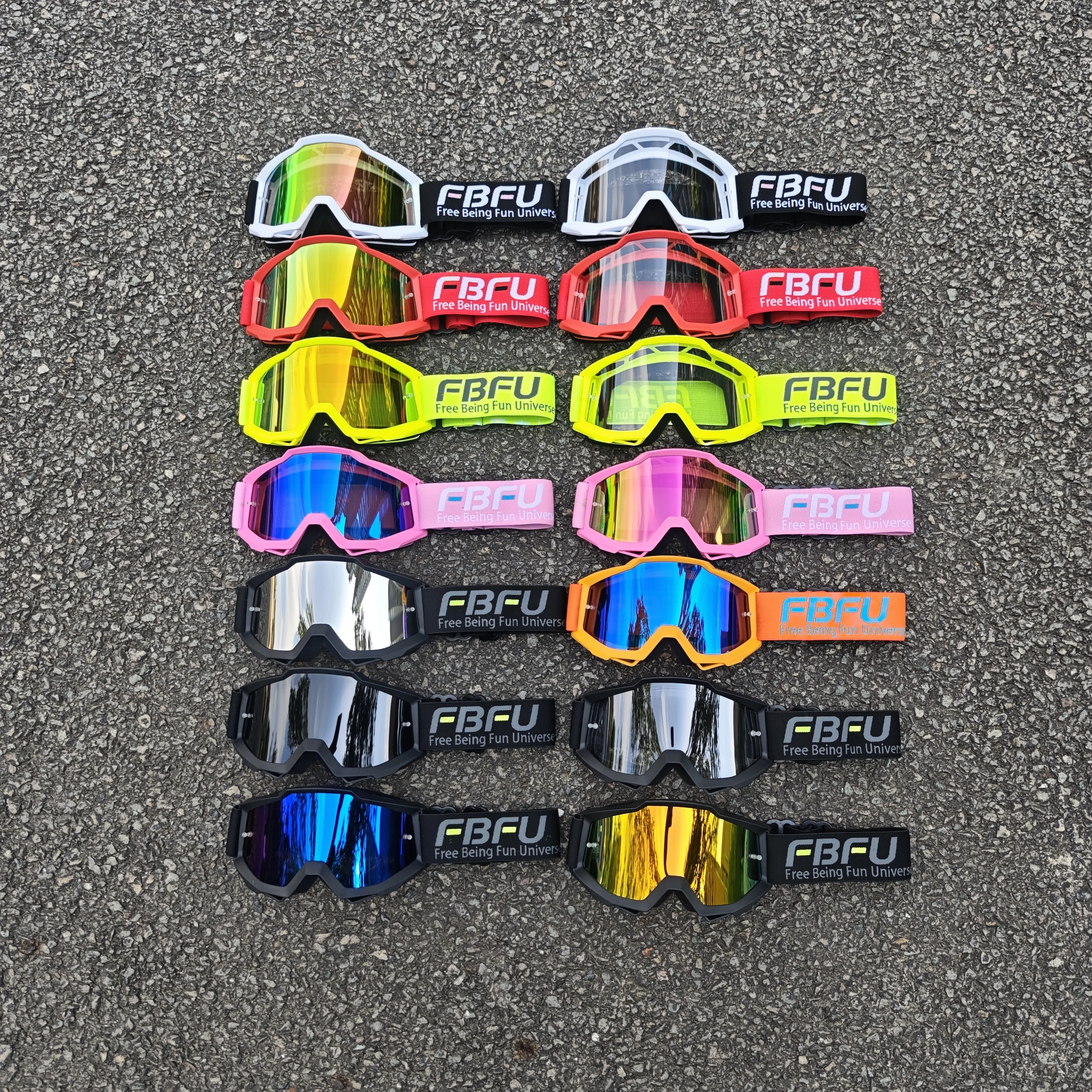 معدات الدراجات النارية للطرق الوعرة من FBFU، مقاومة للرياح والغبار، مناسبة للرجال والنساء في الرياضات الخارجية #6