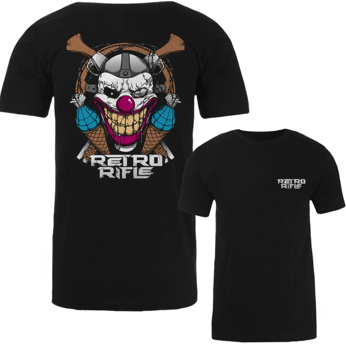 New Sale Retro Rifle - Men's T-Shirt - Time Warrior Graphic Printing High-end Luxury Unisex Style Both of Men and Women