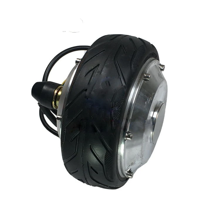 

6 inch brushless hub motor DC load 250kg electric wheel magnetic bldc gear high torque hub motor