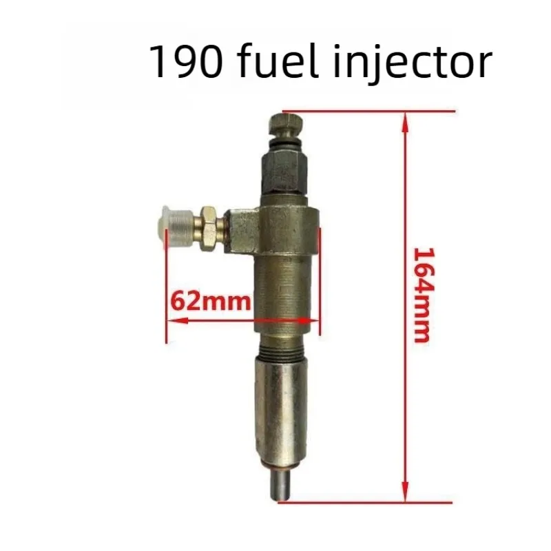 DL190/195 Fuel Injector Assembly, Precise Atomization High Pressure Resistant, 12HP Single Cylinder Diesel Engine Accessory Part
