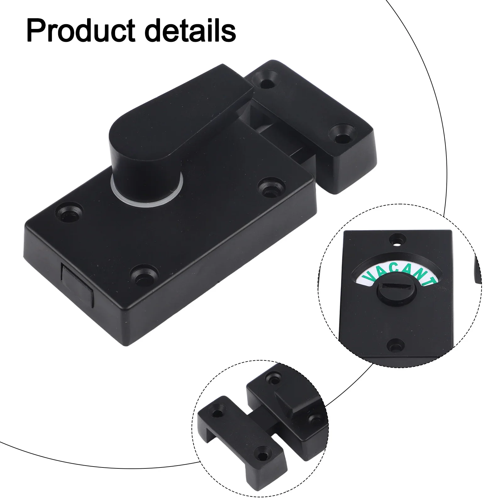 

Высококачественные долговечные запасные части для дверных замков WC-кабинок: индикаторы, аксессуары для обеспечения конфиденциальности, простая установка, замена.