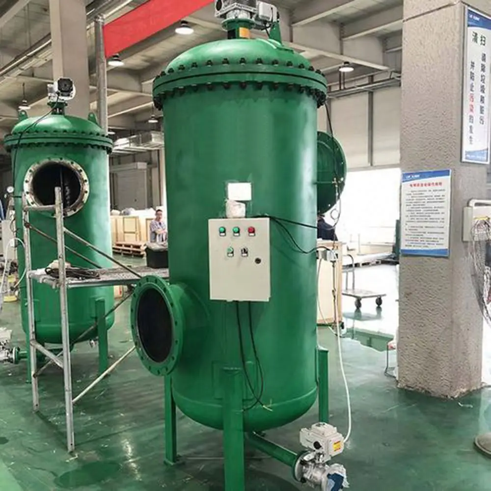 فلتر التنظيف لمعالجة المياه الخامPulp الصناعي الذاتي