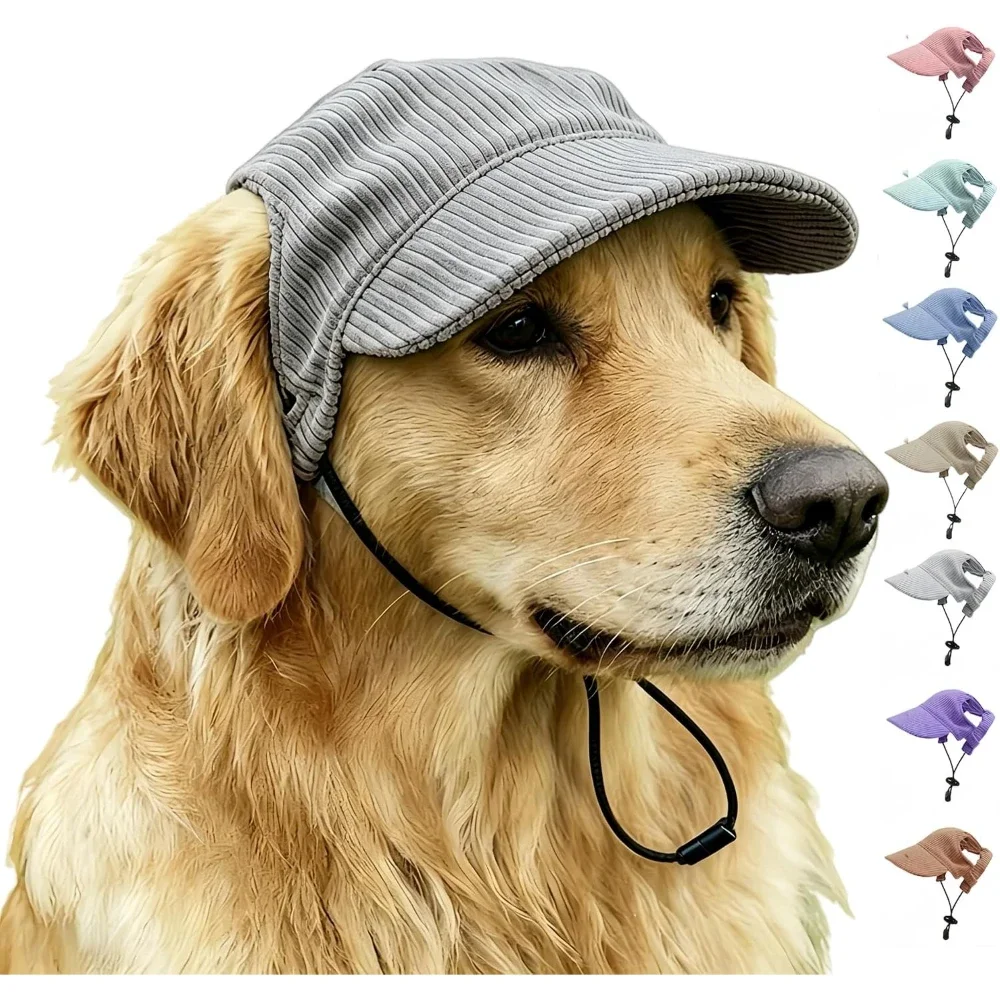 WOOACK Niedliche Haustier-Baseballkappe für Hunde mit einem Gewicht von ca. 50-77 Pfund, geeignet für große Hunderassen wie Golden Retriever und Labradore, für den Außenbereich. – Detail 1