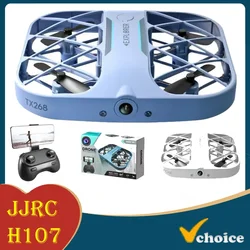 JJRC H107 Mini droni con caimara Delon 8K 4K quadcopter con fotocamera che trasmette UFO giocattoli aerei telecomandati in tempo reale