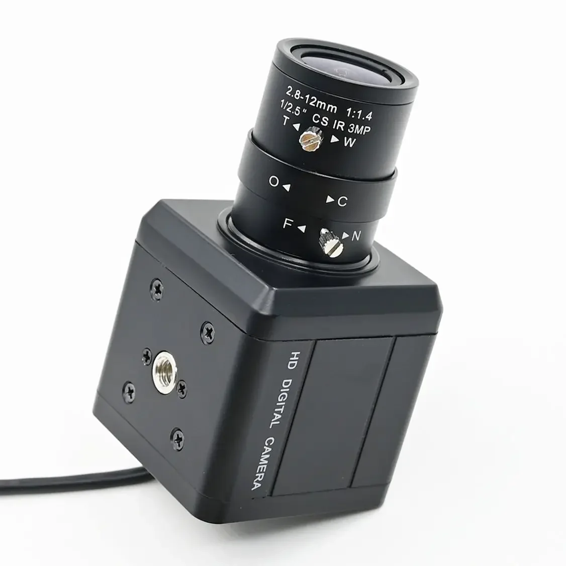 

Custom 2MP 60FPS Color Global Shutter USB Camera,High Speed Moving Capture,2 MegaPixel Webcam With CS Lens 5-50mm 2.8-12mm
