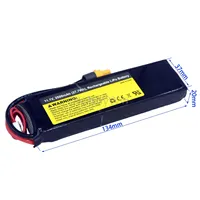 UdiRC part UDI005-37 Lipo 11.1V 3S 2600mAh XT60 plug for Racing Speed Boat