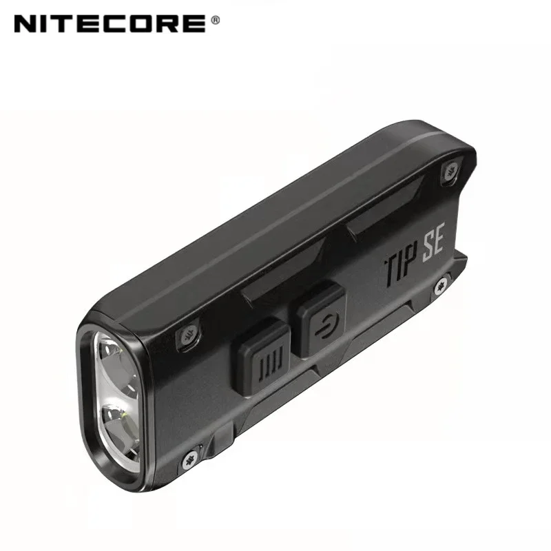 NITECORE TIP SE Keychain Light 700Lumens Dual-Core Metallic Rechargeable 4 Lighting Modes Flshlight Utilizes P8 LED Trcoh Light