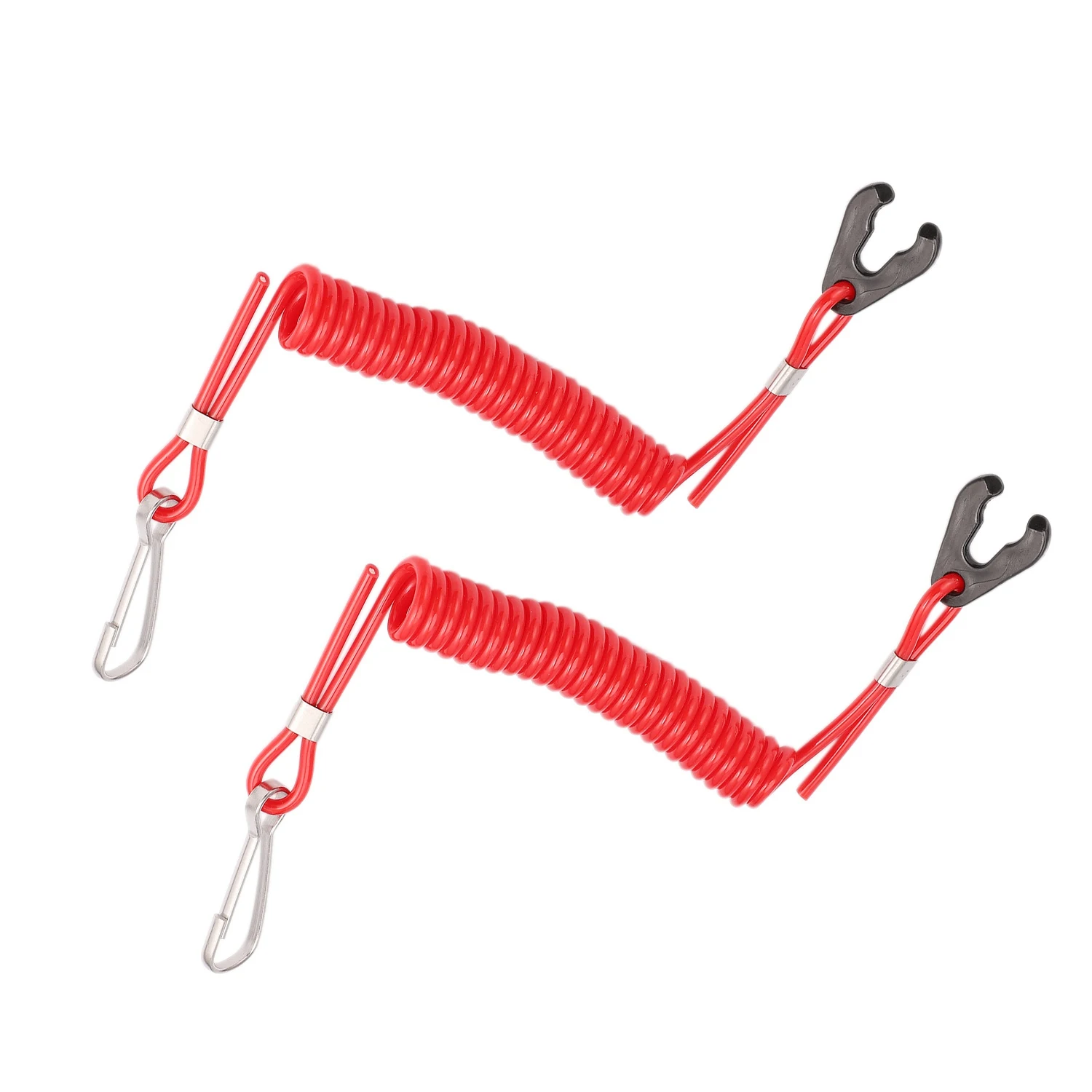 A13F-2 Safety Ropes For Yamaha PWC Jet Ski Wave Runners Stop Killing TPU + PVC Red Ignition Key Floating Safety Rope Z Durable S