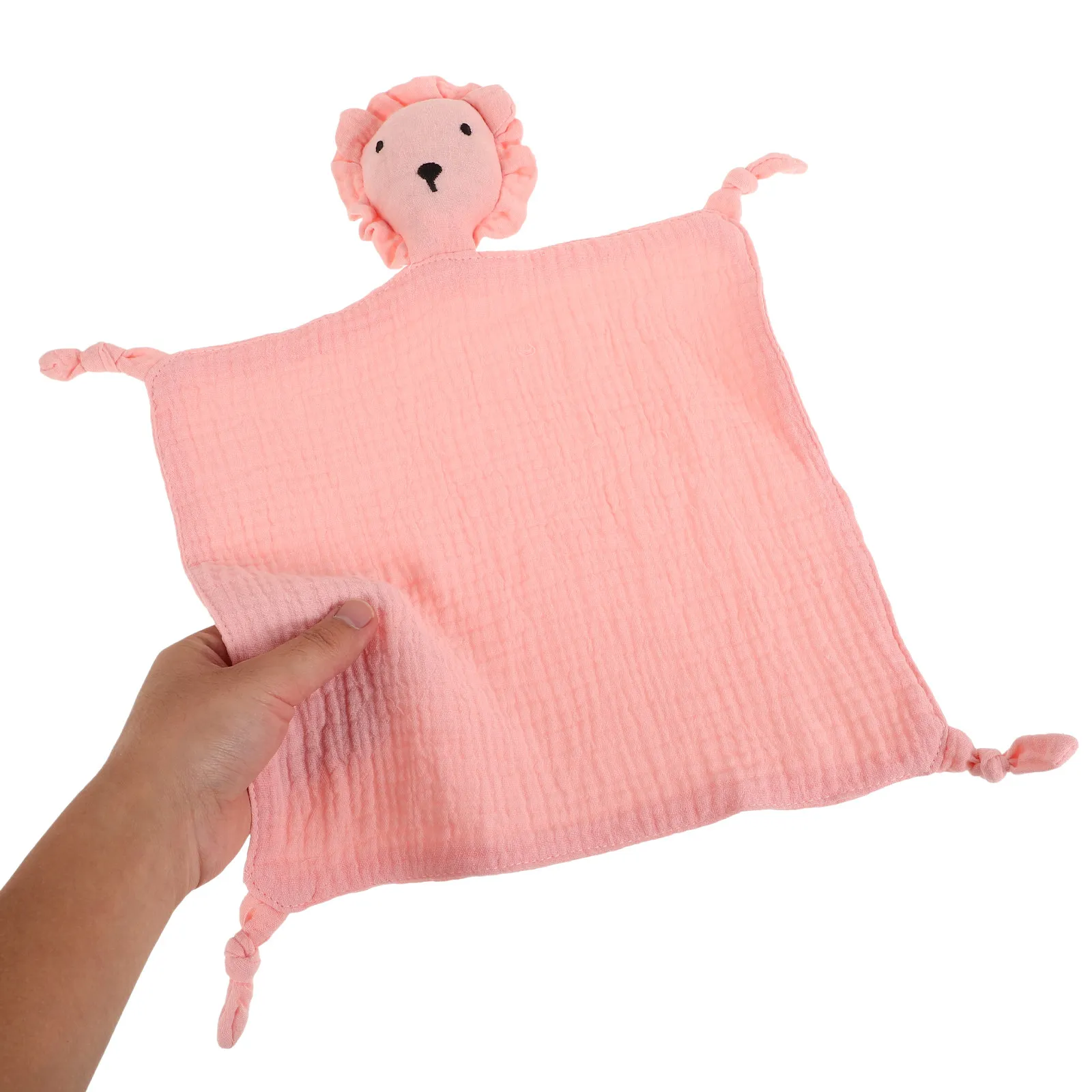 Copertina Morbida in Mussola per Neonati con Design a Volpe, Coperta di Sicurezza Antirughe per Dentizione e Sonnellino Confortevole