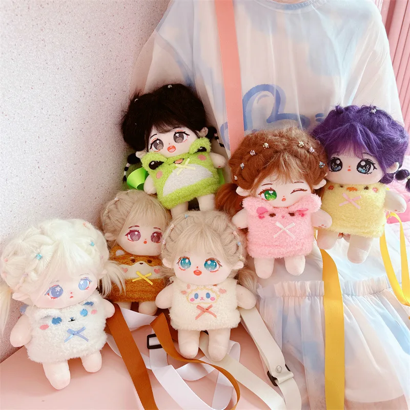 20cm Dolls Accessories Animal Style Doll Clothes Rabbit White Bear Sheep Frog Dress Up Kawaii Exquisite Brithday Gift for Friend