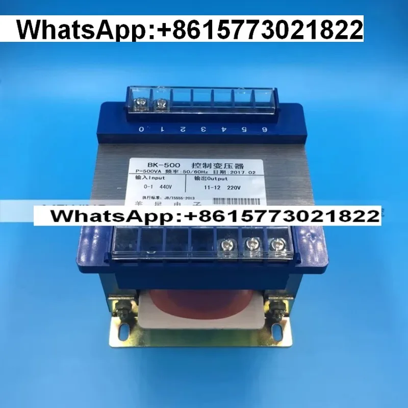 

Control transformer BK-500VA 440V to 220V 2.27 A Marine