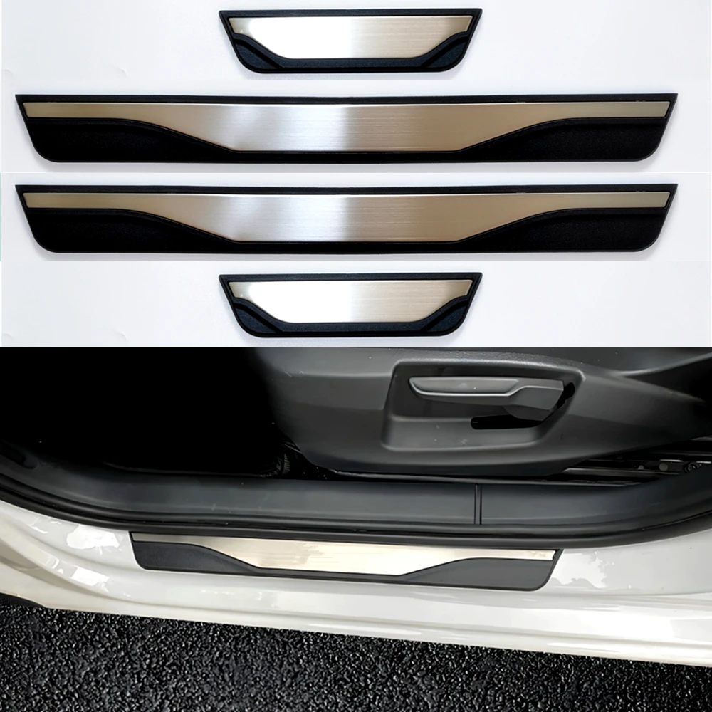 

Аксессуары для стайлинга автомобилей для Geely COOLRAY MONJARO EX5 GX3 2020-2023 2024 2025 накладка на порог, накладка на порог, защита педали приветствия