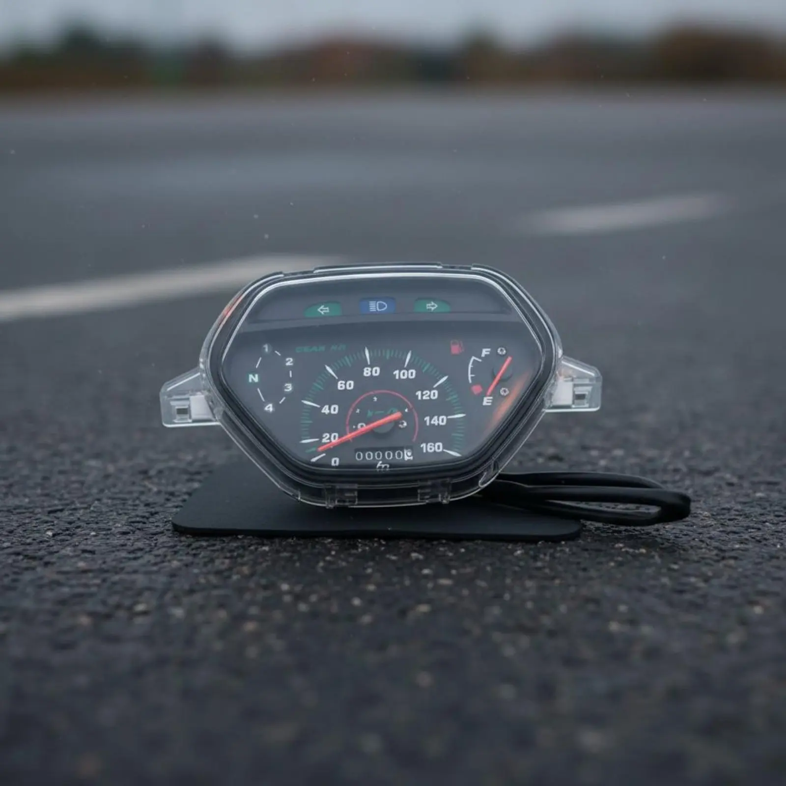 

Underbone Motorcycle Speedometer Waterproof Motorcycle Instrument Cluster Dustproof Glare-Reducing Screen