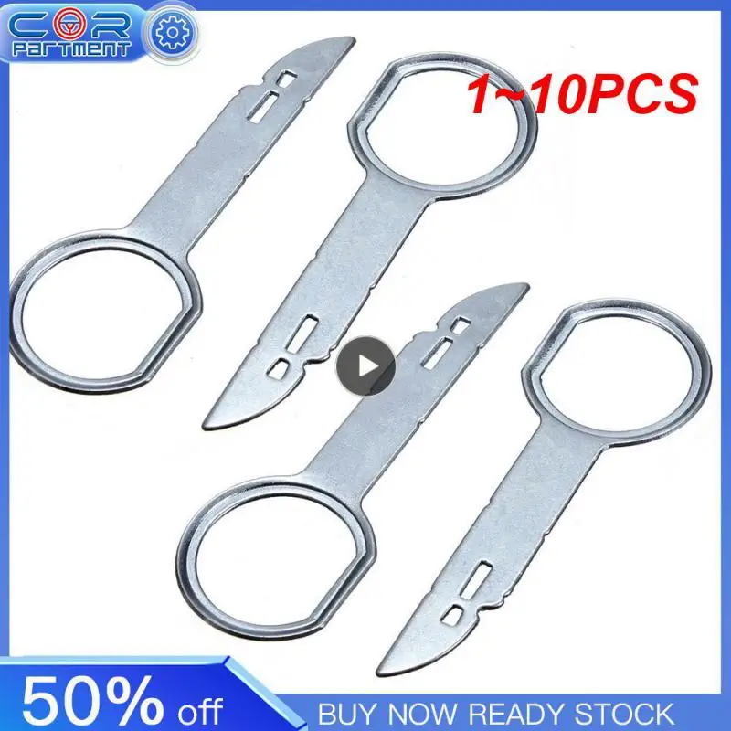 1~10PCS Radio Stereo Release Removal Install Tool Key Installation Useful Practical For Ford Focus Mondeo Porsche  Car