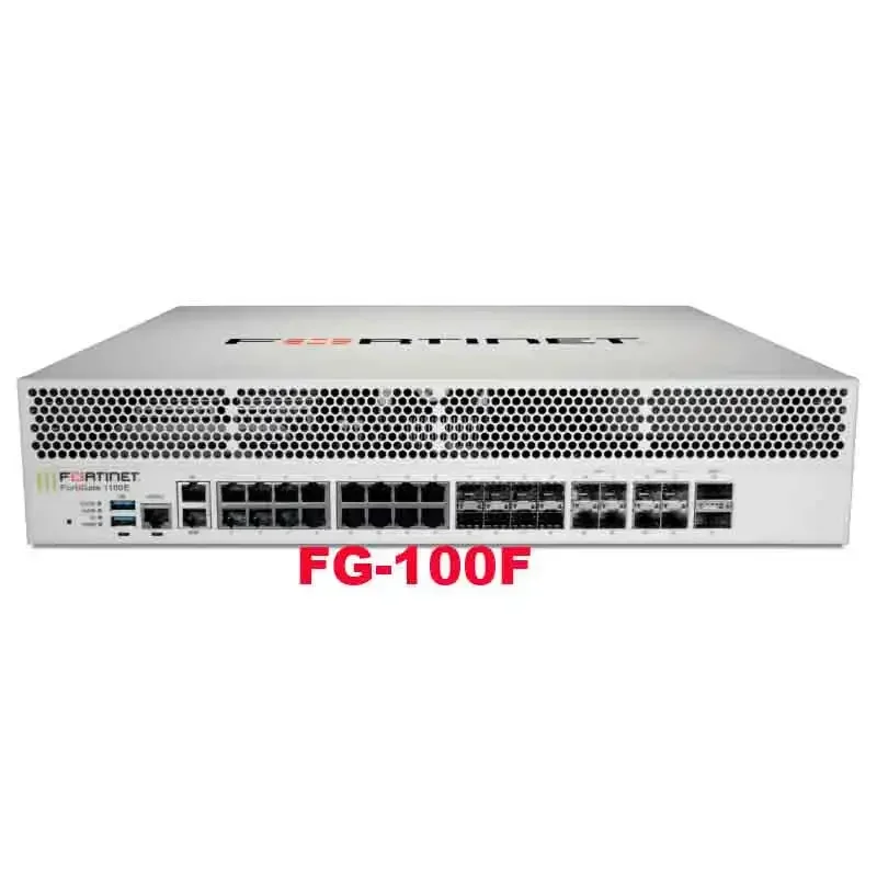 

New FG-100F Original Fortinet firewall FortiGate 100F Enterprise-Grade Protection for Smaller Networks FG-100F