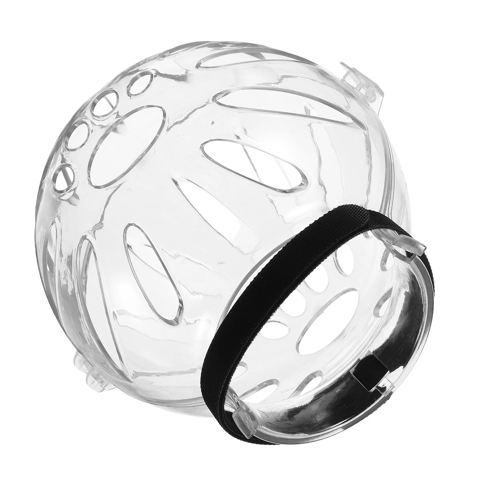 

Cat Clear Lightweight ABS Recovery for Cats After Surgery Breathable Round Protective Head Shield to Stop Licking