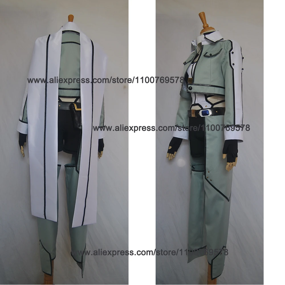 New Anime Sword Art Online GGO Sinon Cosplay Costume