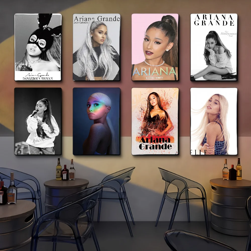 

Ariana-grande Vintage Posters Sticky Whitepaper Prints Posters Artwork Posters Wall Stickers