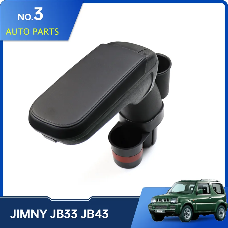 

Car Armrest box For Suzuki Jimny JB33 Sierra JB43 1998 2017 Armrest box Interior Parts special Retrofit parts box accessories