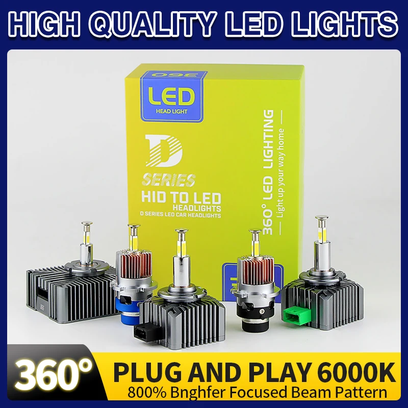 

2 шт. автомобильные D1S D2S D3S D4S D5S D8S ксеноновые HID лампы светодиодные фары D1R D2R D3R D4R 6000K 70W комплект для автоматической лампы Plug&Play HID Conversion Kit