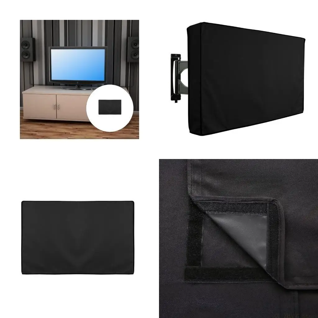 e56b-屋内屋外使用保護用高耐久ポリエステル-テレビ画面カバー