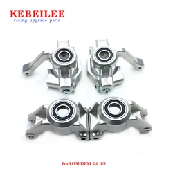 KEBEILEE CNC Aluminum Front Spindle+Rear wheel hub carrier+C-Hub For LOSI DBXL-E 2.0