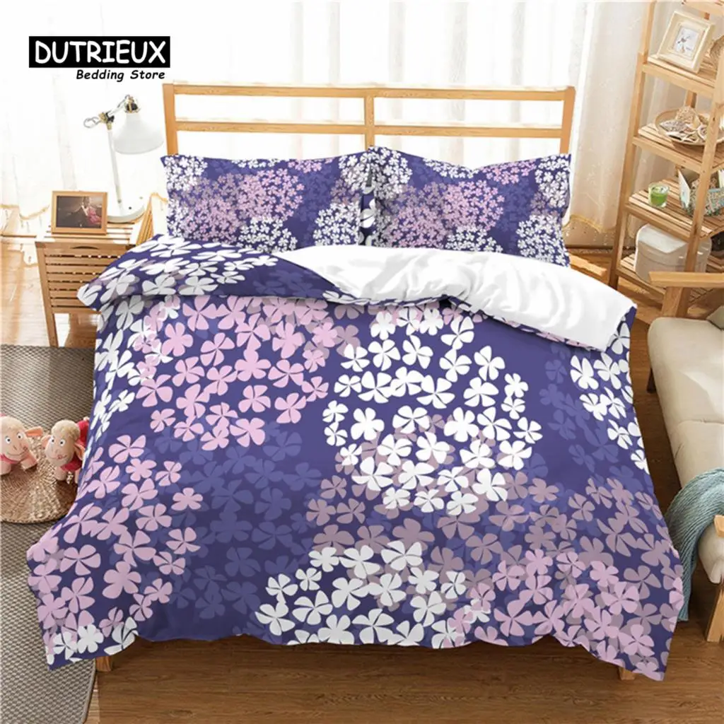 

Luxury 3D Flowers Print Home Living Comfortable Duvet Cover Set Pillowcase Bedding Set Queen and King EU/US/AU/UK Size