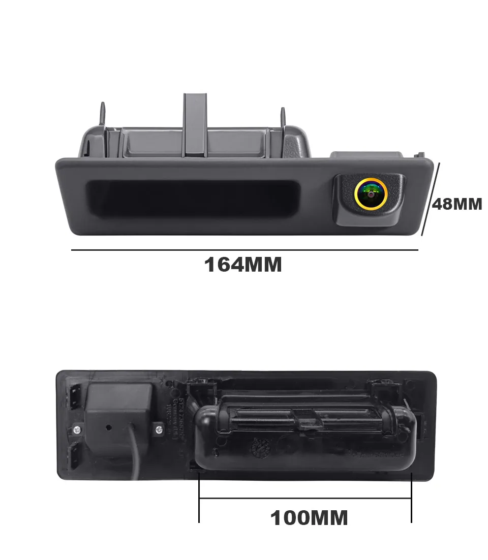 AHD 1080P 180 ° Auto-Rückfahrkamera für BMW F30 F10 F11 X3 F25 F31 F46 X1 F48 F22 3er-Serie 5er-Serie Fahrzeug Nachtsicht – Detail 14
