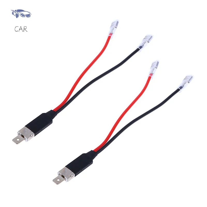 

2PCS H1 Replacement Single Converter Wiring Connector Cable Conversion Adapter Holder for HID Headlight Bulb Accessories